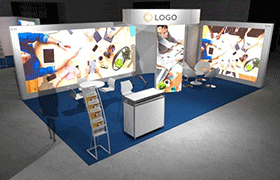 Matériel d’exposition salon sur mesure