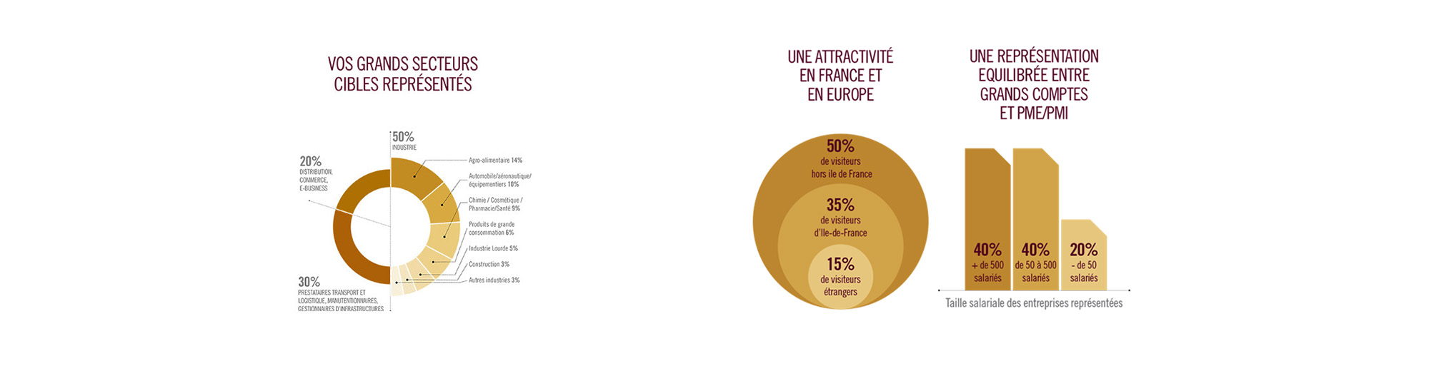 Secteurs infographie